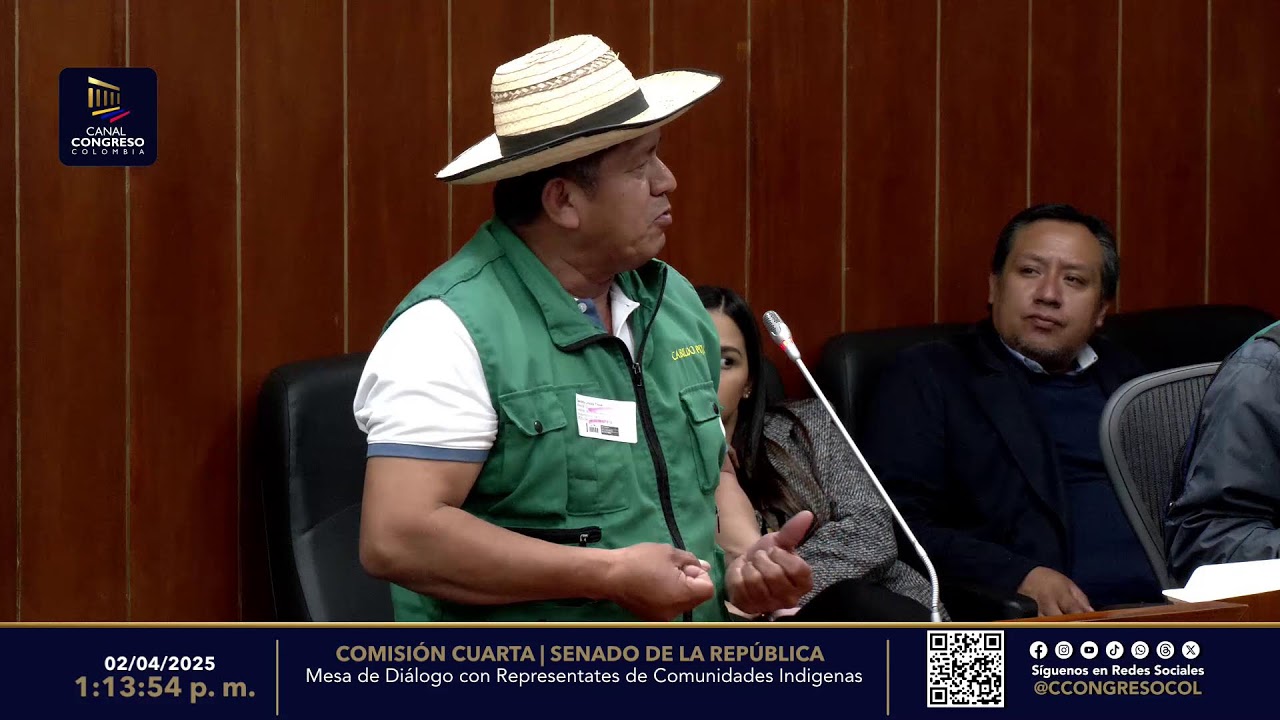 Mesa de Diálogo con Representates de Comunidades Indígenas - 2 de abril de 2025